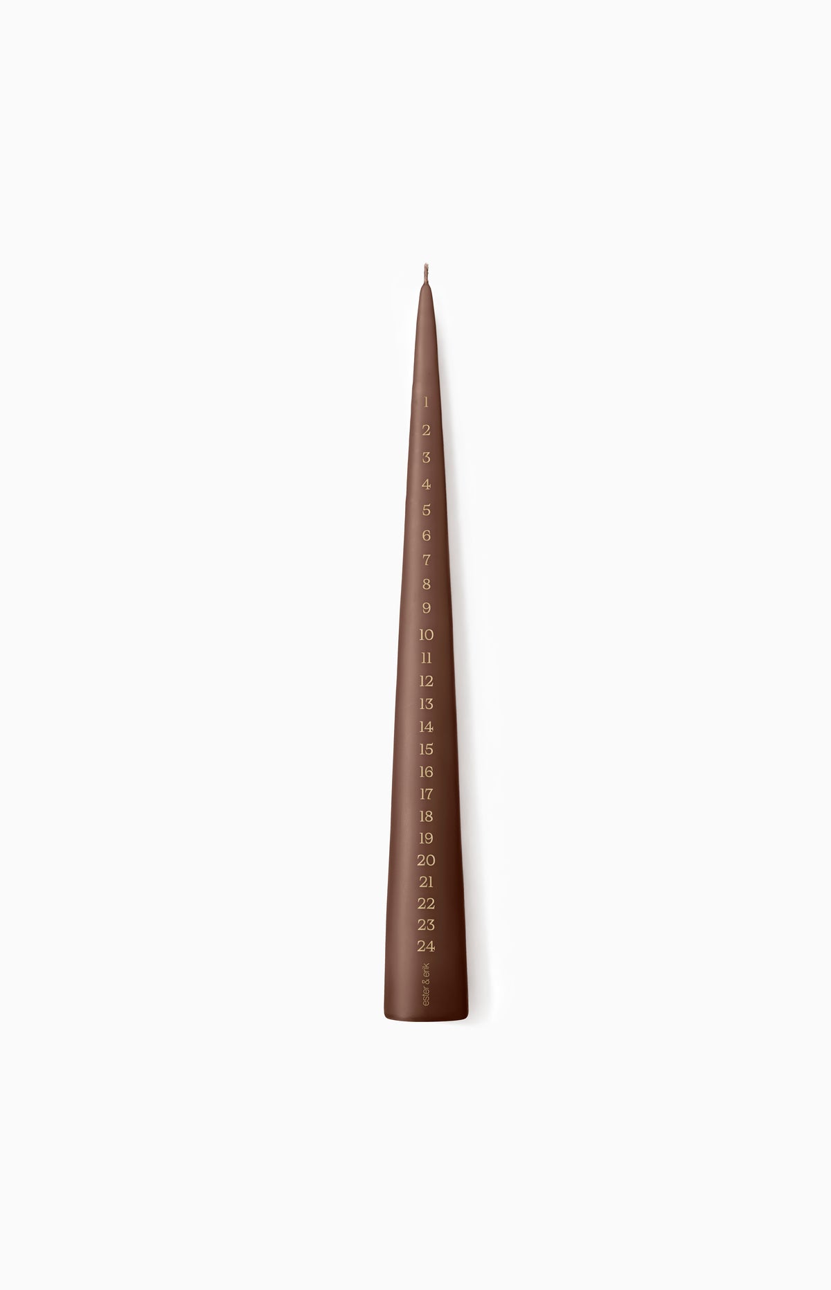 Konformat Kalenderljus Hazelnut (25) 37 cm
