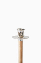 Alto Basso Ljusstake 35 cm Trä/Silver