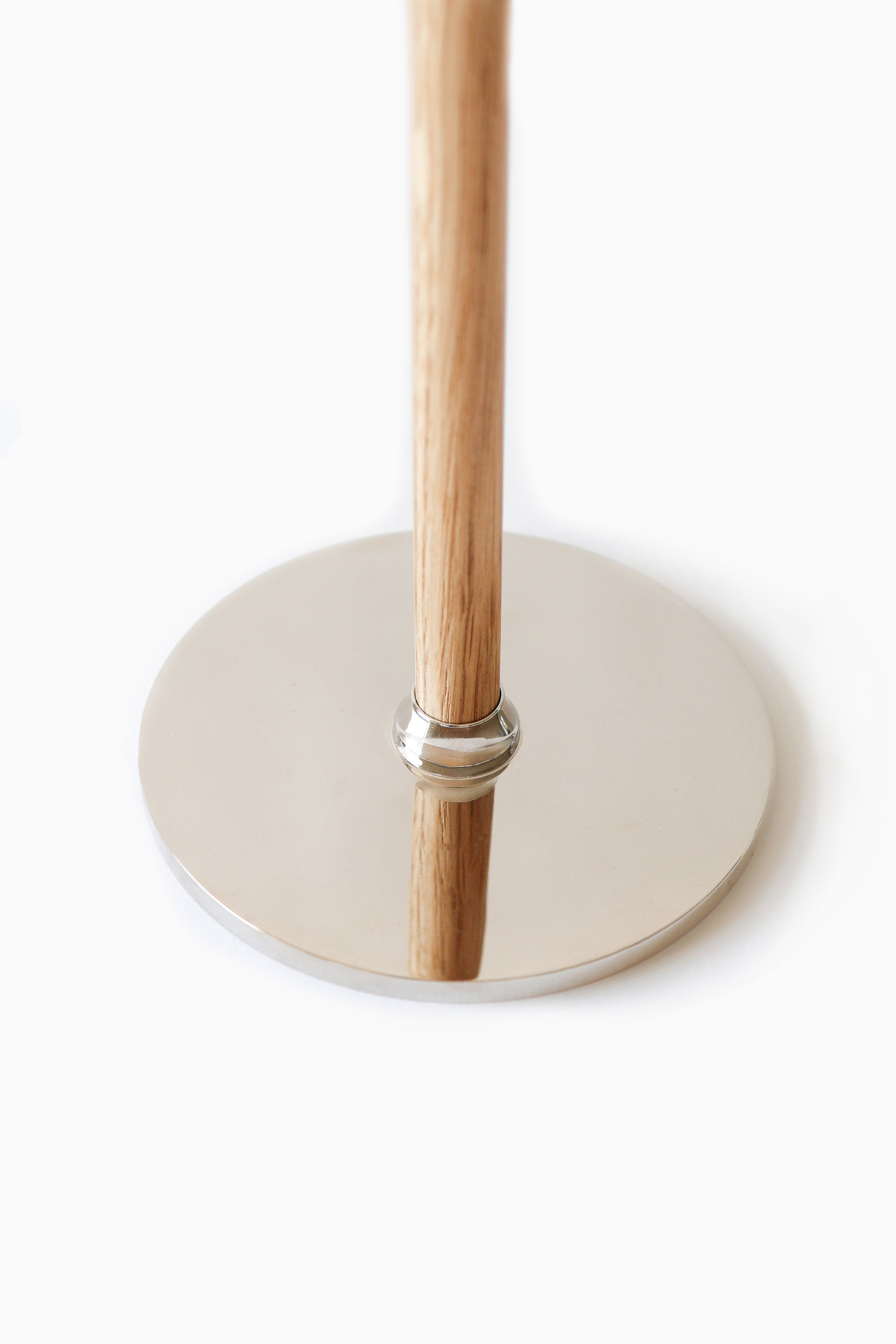 Alto Basso Ljusstake 35 cm Trä/Silver