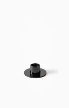 Ljusstake Medium Svart Blank 2-PACK