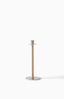 Alto Basso Ljusstake 30 cm Trä/Silver