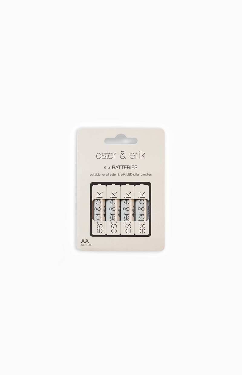 AA-batterier 4-pack till LED-ljus