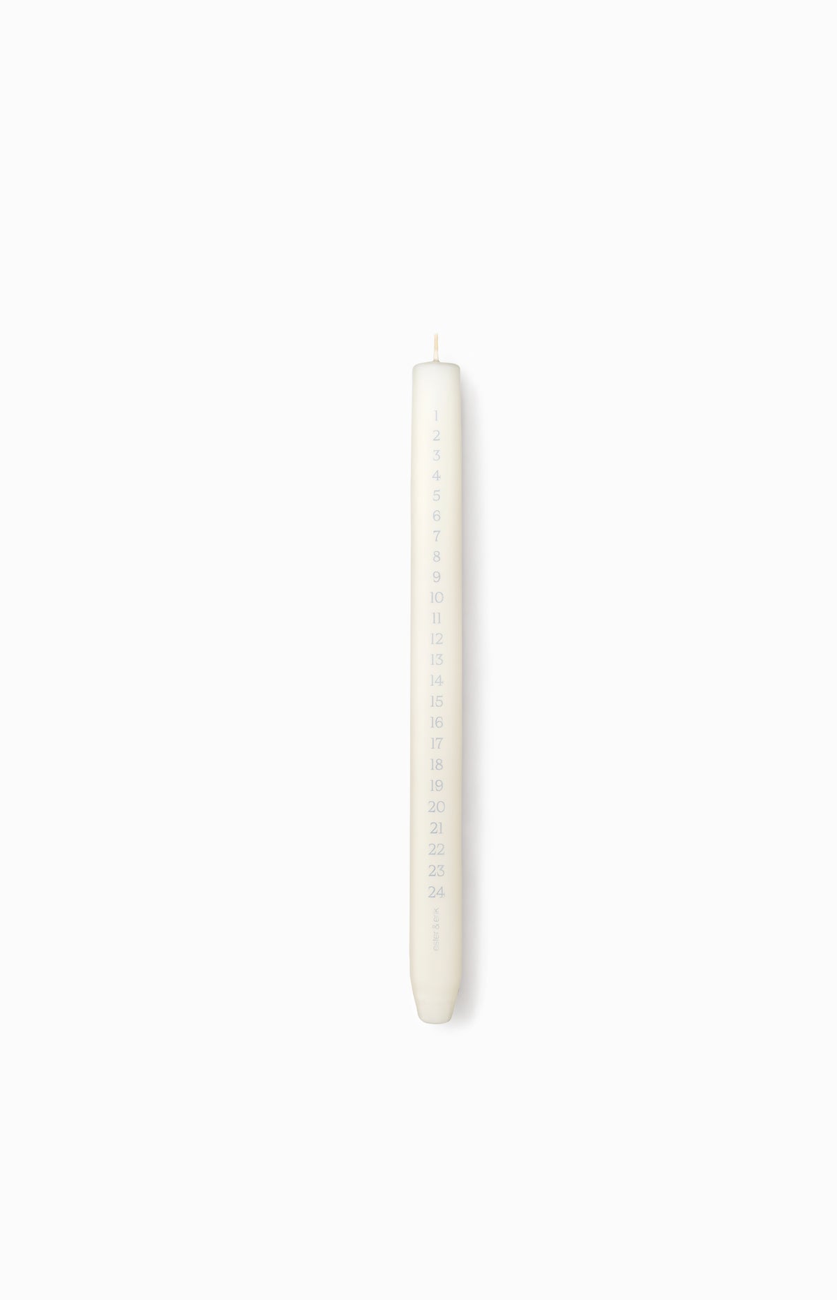 Cylinderformat Kalenderljus Ivory (06) 28 cm
