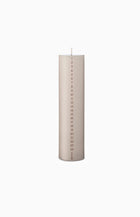 Kalenderljus 1–24 Linen Grey (22) 25 cm