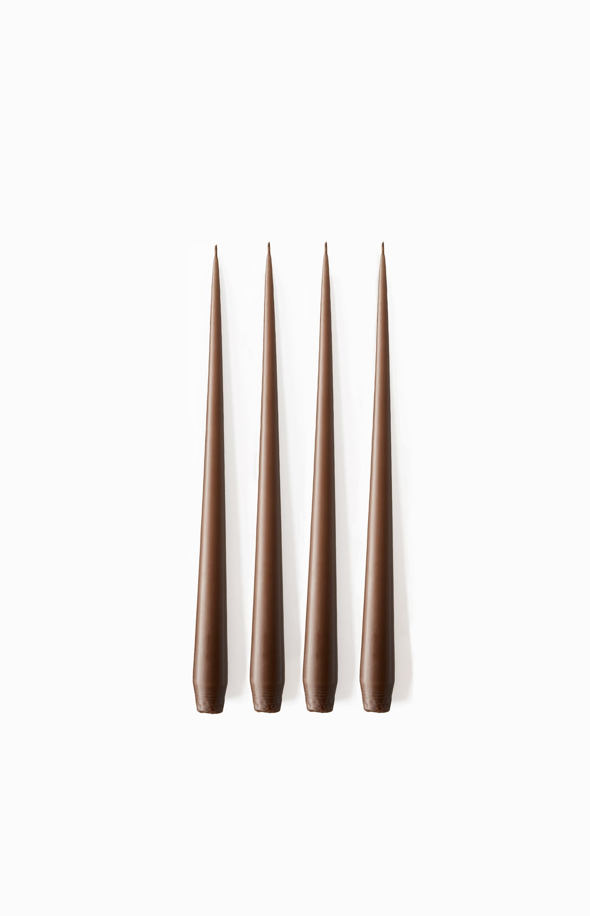 Avsmalnande Ljus Hazelnut (25) 32 cm