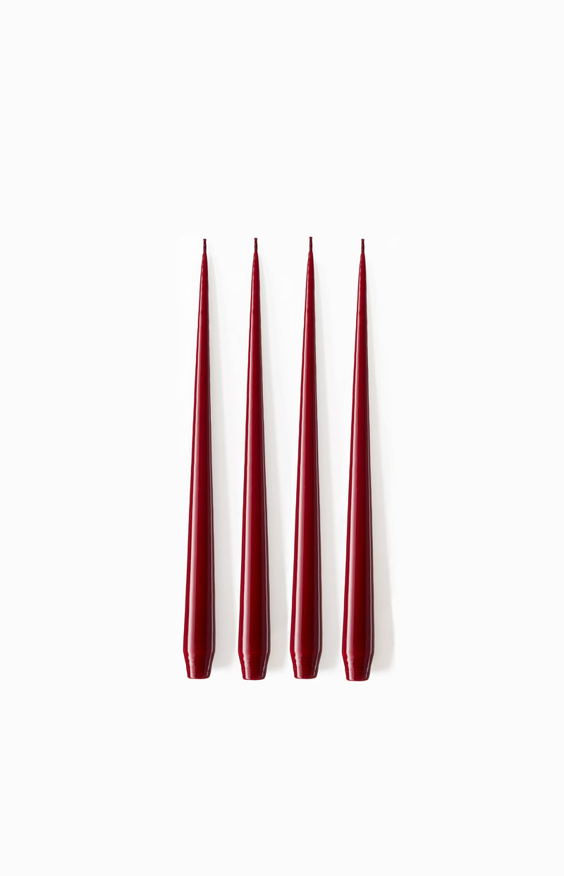 Avsmalnande Ljus Wine (44) Lacquer 32 cm