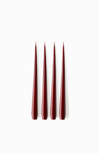 Avsmalnande Ljus Deep Wine (44/2) Lacquer 32 cm 4-pack