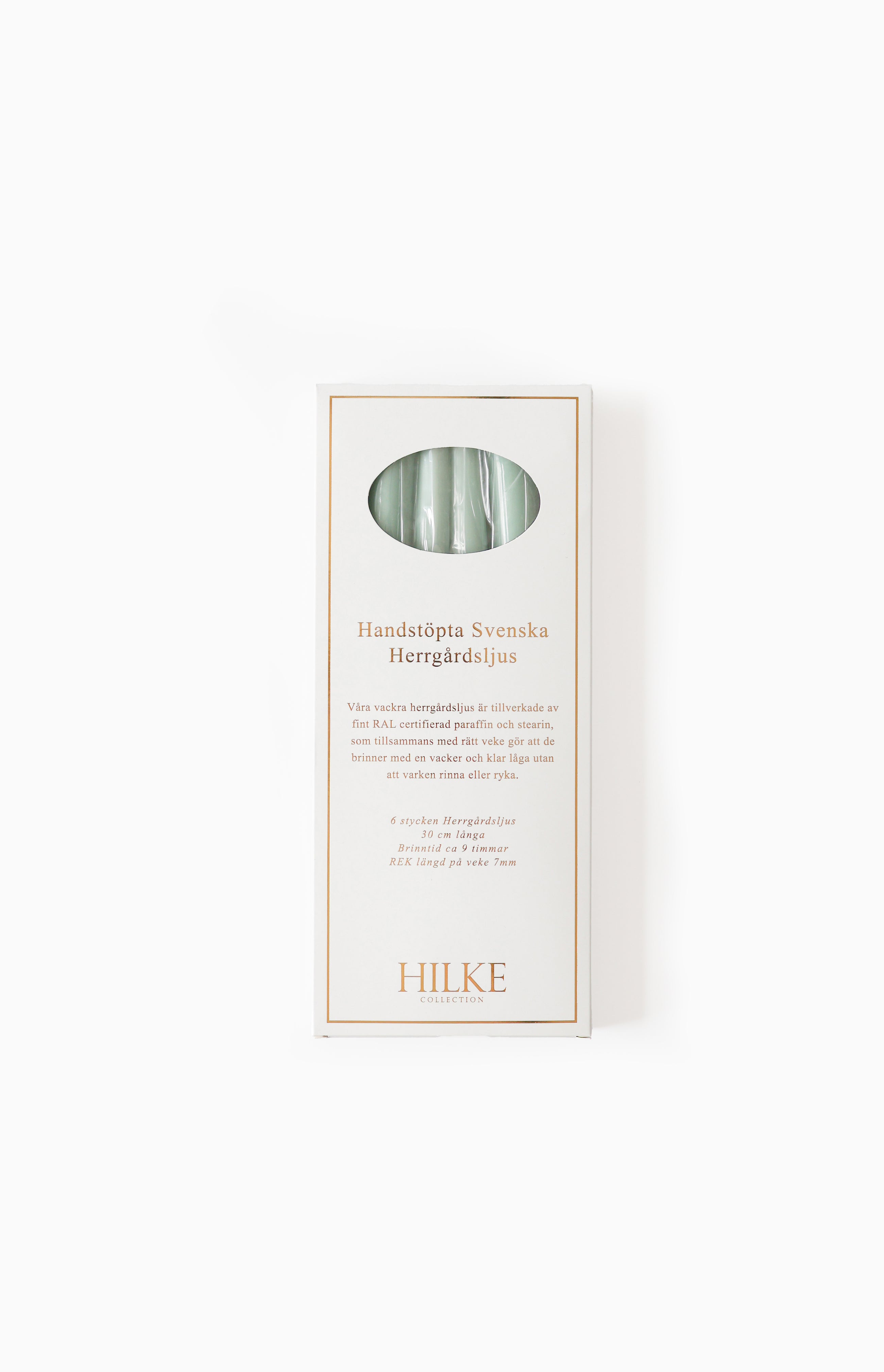Herrgårdsljus Eucalyptus 6-pack